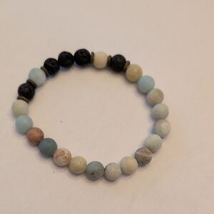 Multicolor Stone Beaded Bracelet